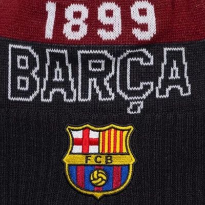 3. New Era Core Sport Knit Beanie FC Barcelona Hat 60846895 Navy One Size