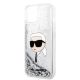 6. Karl Lagerfeld KLHCP14MLNKHCH iPhone 14 Plus 6.7" silver/silver hardcase Glitter Karl Head