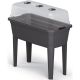 12. STANDING GREENHOUSE SEEDBED RESPANA SET ECOLINE 74.6x77.7x36.8CM ANTHRACITE