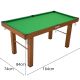 15. ENERO BILLIARDS TABLE 164x84x74CM