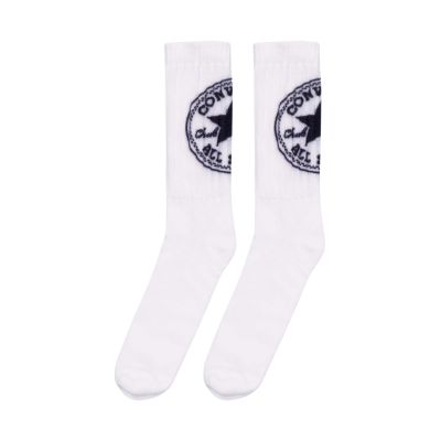 6. Converse 2-pack socks white E744W