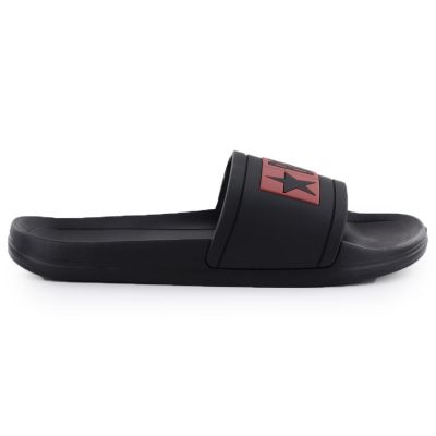 2. Men's black Big Star beach pool flip-flops TT174A003
