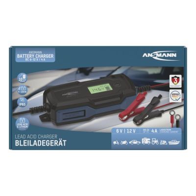 9. Ansmann 1001-0144 Vehicle Charger 6 - 14 V Black