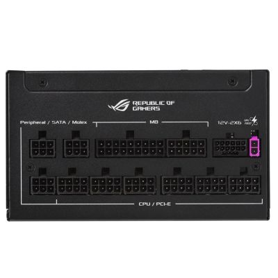 27. ASUS ROG -STRIX-1200P-GAMING-E Power Supply Unit 1200W 20+4 pin ATX Black, Multicolor