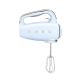 21. Smeg HMF01PBEU Retro 50s Hand Mixer Pastel Blue