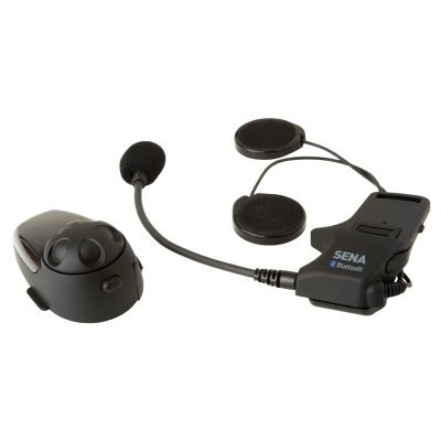 3. Sena SMH10-11 Bluetooth 3.0 900m Motorcycle Intercom with Headband Microphone for 1 Helmet