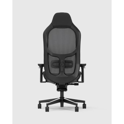 6. Fractal Design Refine 2 Mesh Dark Gaming Chair Padded Upholstered Seat Black