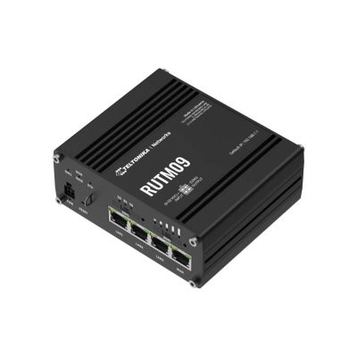 3. Teltonika RUTM09 | 4G LTE Router | Cat 6, 4x GbE, GNSS, Dual SIM