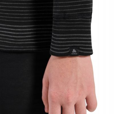 2. Odlo Set long ACTIVE WARM ECO SET children's underwear set size 92cm Black-Gray