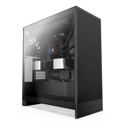 NZXT H7 FLOW MIDI TOWER CASE WITH WINDOW BLACK (2024)