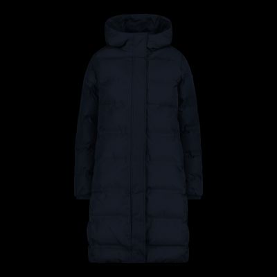 CMP women's winter coat with hood, waterproof, insulated, black (34K0096/N950)