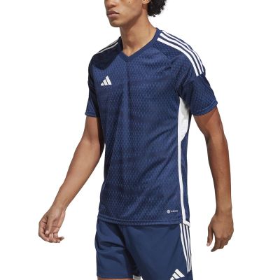 12. Men's adidas Tiro 23 Competition Match Jersey Navy Blue HT5688