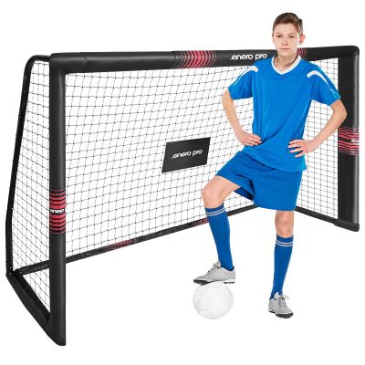2. FOOTBALL GOAL WITH NET 300x200x120CM ENERO PRO