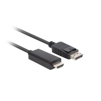 6. LANBERG KABEL DISPLAYPORT (M) V1.1->HDMI (M) 1M CA-DPHD-11CC-0010-BK