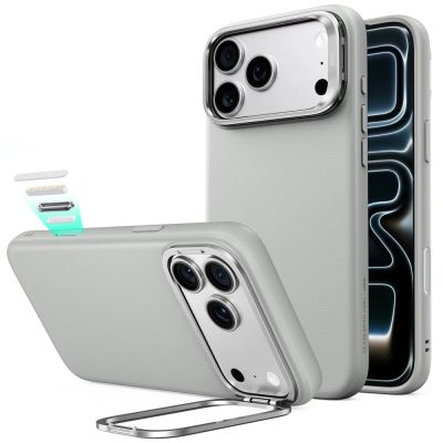 ESR Atelier Kickstand MagSafe Case for iPhone 18 Pro / 17 Pro - Gray