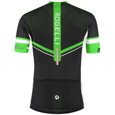 2. Rogelli Gara Mostro II Jersey Black-Green 3XL