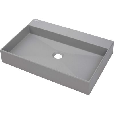 Granite countertop washbasin with tap space - 60x40 cm