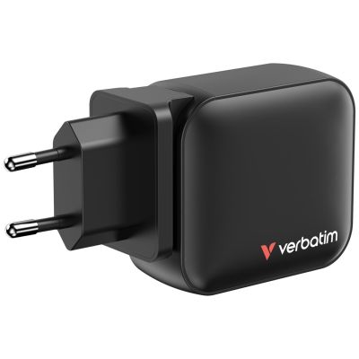 8. Verbatim GaN Charger 100W Universal Black AC Fast Charging Internal