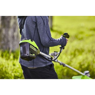 4. 60V Brushcutter/Stripper with Bike Handle GREENWORKS GD60BCB - 2108407