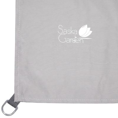 15. GARDEN SUN SAIL RECTANGULAR 3X2M GRAY