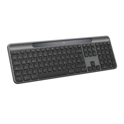 2. Logitech Signature Slim Solar+ K980 Keyboard Universal RF Wireless + Bluetooth QWERTZ German Graphite