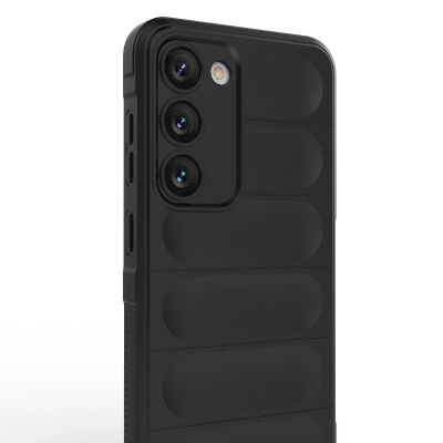 3. Magic Shield Case for Samsung Galaxy S23+ flexible armored cover black