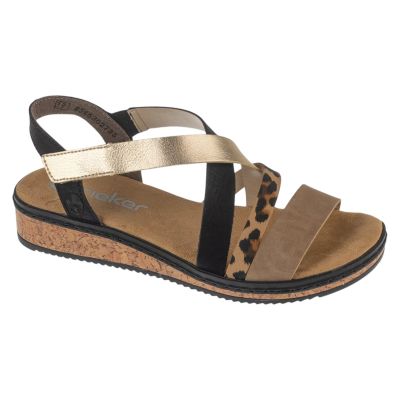 Rieker Sandals V3663-92 Brown 36