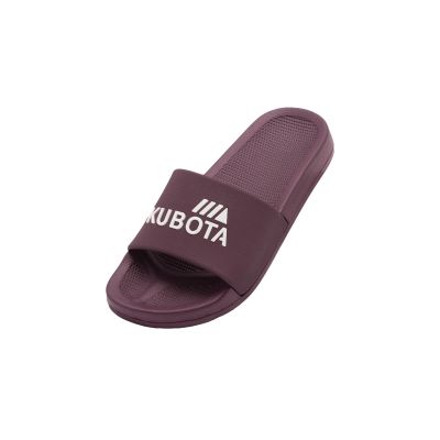 14. Kubota basic pool flip-flops burgundy KKBB14