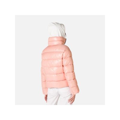 2. Rossignol W Shiny Bomber Jacket Pink