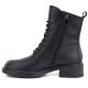 7. Women's leather ankle boots, black, D&A S.Barski MK62-7014