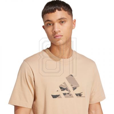 5. adidas Camo Logo Graphic T-shirt M JM6382