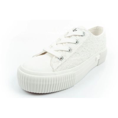 3. Lee Isla women's sports shoes sneakers white platform lace