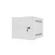 LANBERG WALL-MOUNTED RACK CABINET 10" 4U 280X310 GRAY, METAL DOORS (FLAT PACK) WF10-2304-00S