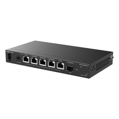 3. Ruijie Networks RG-EG406XS-P 2.5 Gigabit Ethernet Router Black