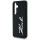 6. Case Karl Lagerfeld Silicone Metal Signature Logo Samsung Galaxy S25 black