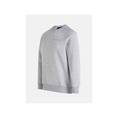 7. Peak Performance M Original Small Logo Crew sweatshirt, gray