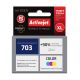 Activejet AH-703CR Ink (replaces HP 703 CD888AE; Premium; 21 ml; color)