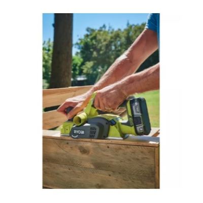 12. RYOBI cordless planer without battery and charger R18PL-0