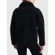 7. Women's loose sherpa fleece with stand-up collar 4F 4FWAW26TFLEF463-20S