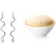 10. BOSCH MFQ 3540 hand mixer (450W; white)