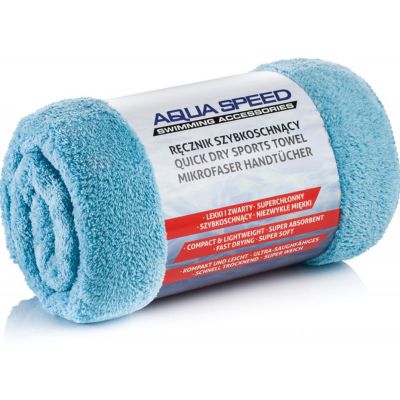 4. Aqua-speed Dry Coral Towel 350g 50x100 light blue 02/157