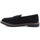 3. Women's suede lords shoes black Vinceza 62335