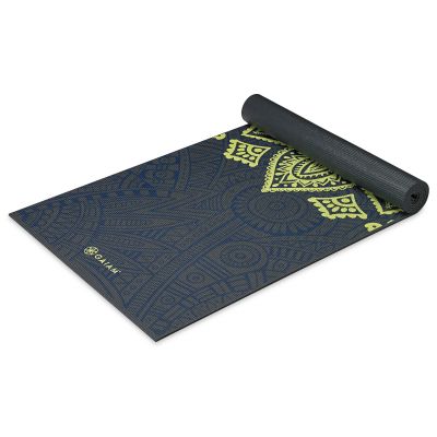 21. Gaiam yoga mat "SUNDIAL LAYERS" 6mm 62432