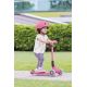 8. 3-wheel scooter Globber Foldable Lights Fuchsia Jr 437-110