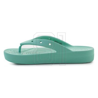9. Crocs Classic Platform Flip W Oxygen W 207714-3UG