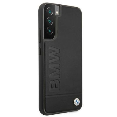 4. BMW Signature Logo Imprint Case for Samsung Galaxy S22+ - Black