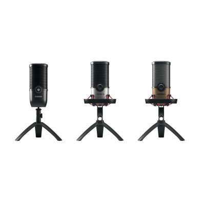 6. CHERRY UM 3.0 Black Tabletop Microphone