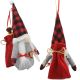 10. DECORATIVE SANTA CLAUS WITH GIFT BAG 20CM GIRL