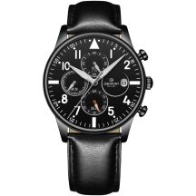 Giewont Chronograph Sapphire Black Men's Watch GW5630-A1