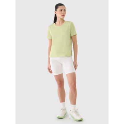 3. Women's quick-drying oversize training T-shirt 4F 4FRSS25TFTSF1236-42S